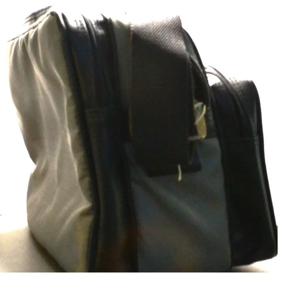 Vintage Canon Camera Bag 1990s Gray/Black Multi Compartments Cameras Photography